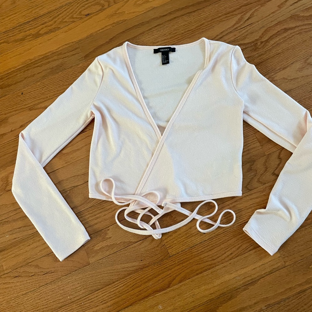 Cardigan small light peach color